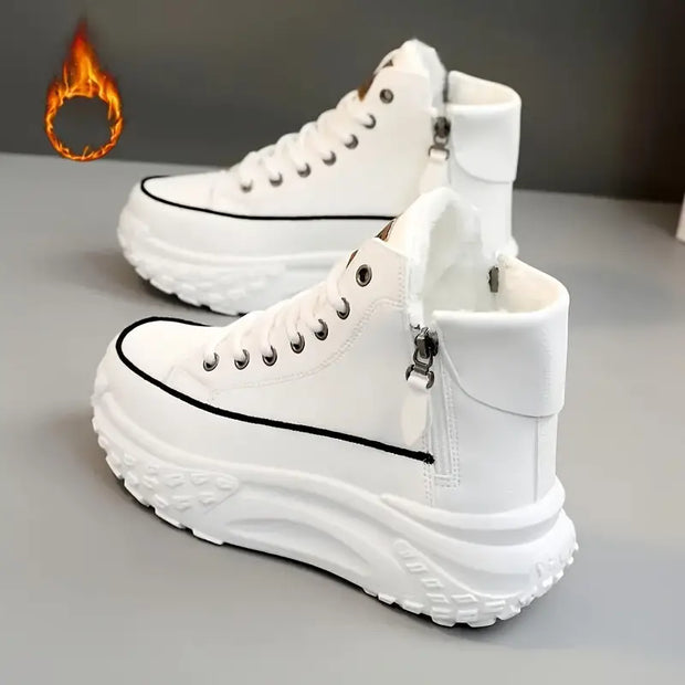DAMA Stiefel mit Plüschfutter