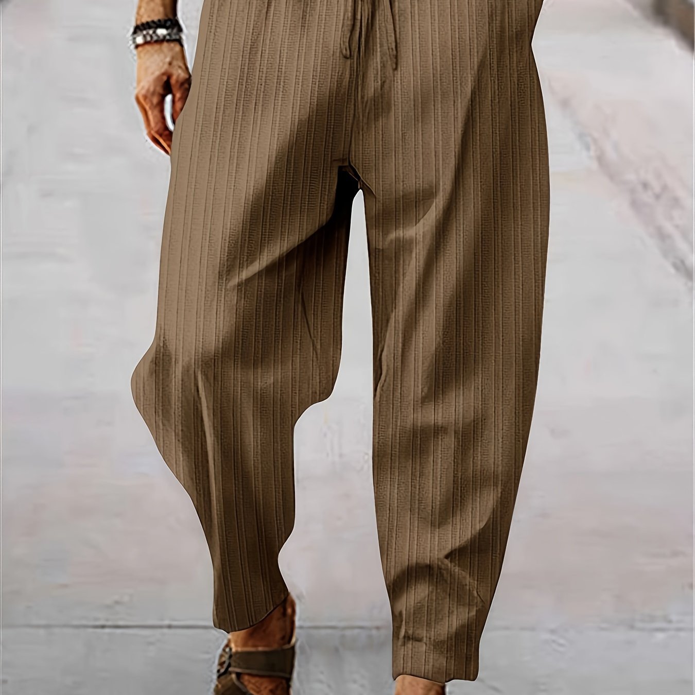 WW | Gestreifte Herren Lässig Sommerhose