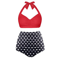 WW | Zwei Stück Sweetheart Ausschnitt High Waist Bikini Satz