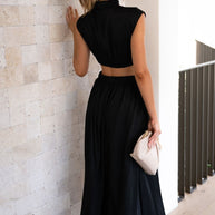 Langes elegantes Maxikleid