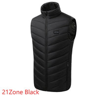 WW | Waschbare Beheizbare Weste Mit Usb Ladung