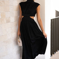 Langes elegantes Maxikleid