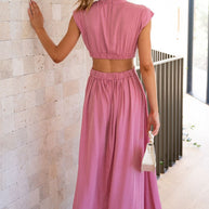 Langes elegantes Maxikleid