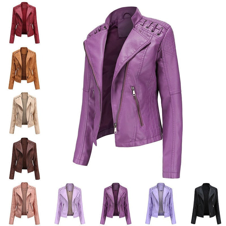W&W Mode | Gewaschene Lammfell-Lederjacke