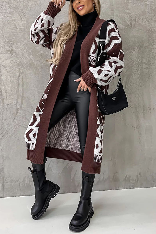 WW | True Warmth Midi Strick Strickpullover