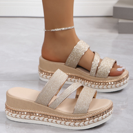 WW | Damen Dicksohlensandalen Bequem