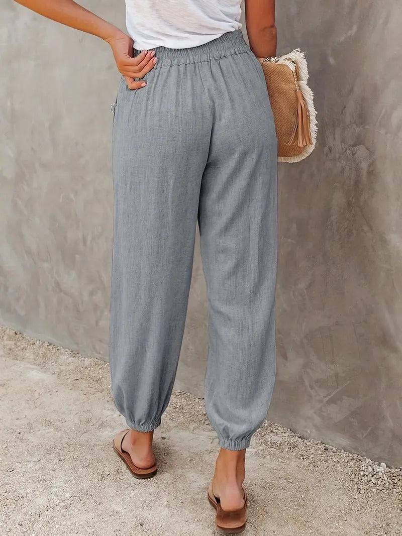 W&W - Lange Hose mit hoher Taille
