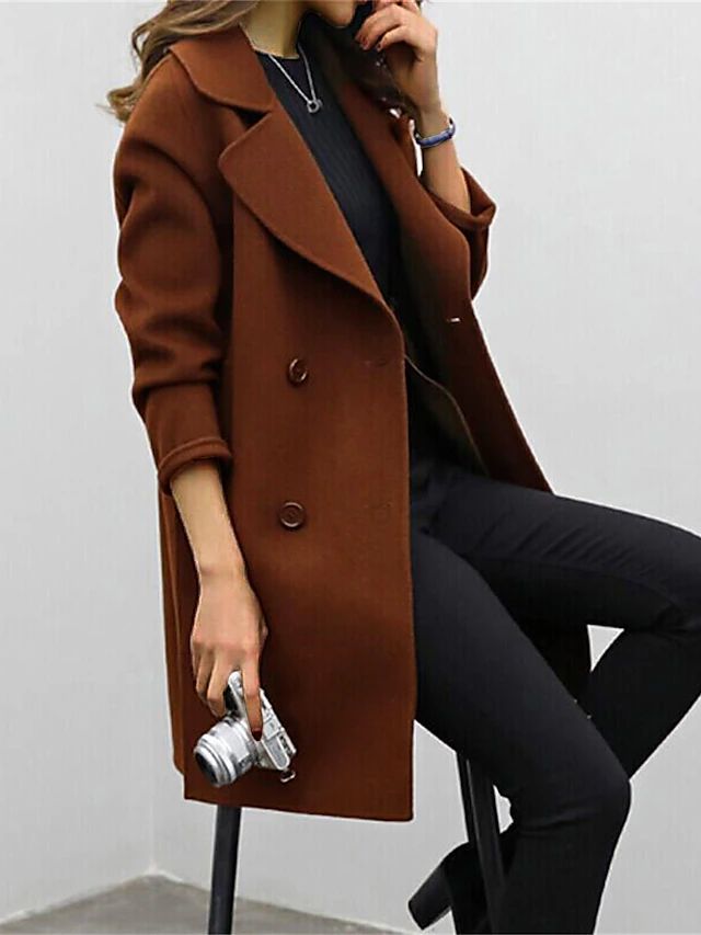 WW | Wool Coat Autumn Winter Women