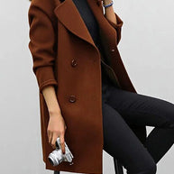 WW | Wool Coat Autumn Winter Women