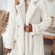 Schick und entspannt Winter Strickjacke