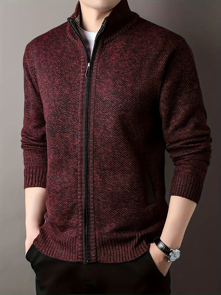 W&W Mode | urbaner Herrenmantel Warme Stehkragenjacke