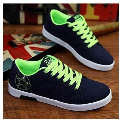 WW | Trendige Herren Sportschuhe Aus Canvas