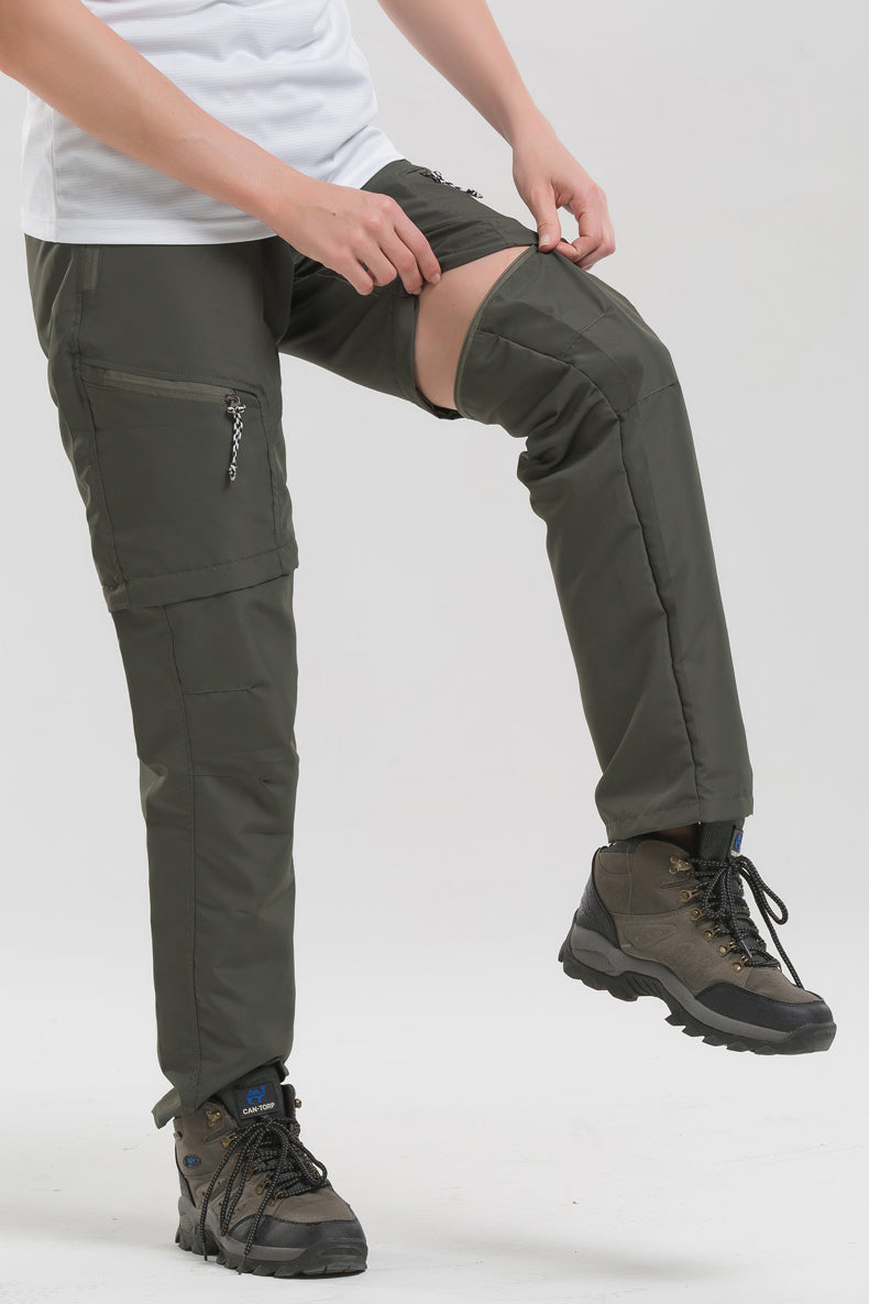 WW | 2-in-1 Herrenhose mit Taschen Ideal für Outdoor-Sommerspaß