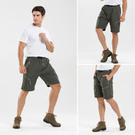 WW | 2-in-1 Herrenhose mit Taschen Ideal für Outdoor-Sommerspaß