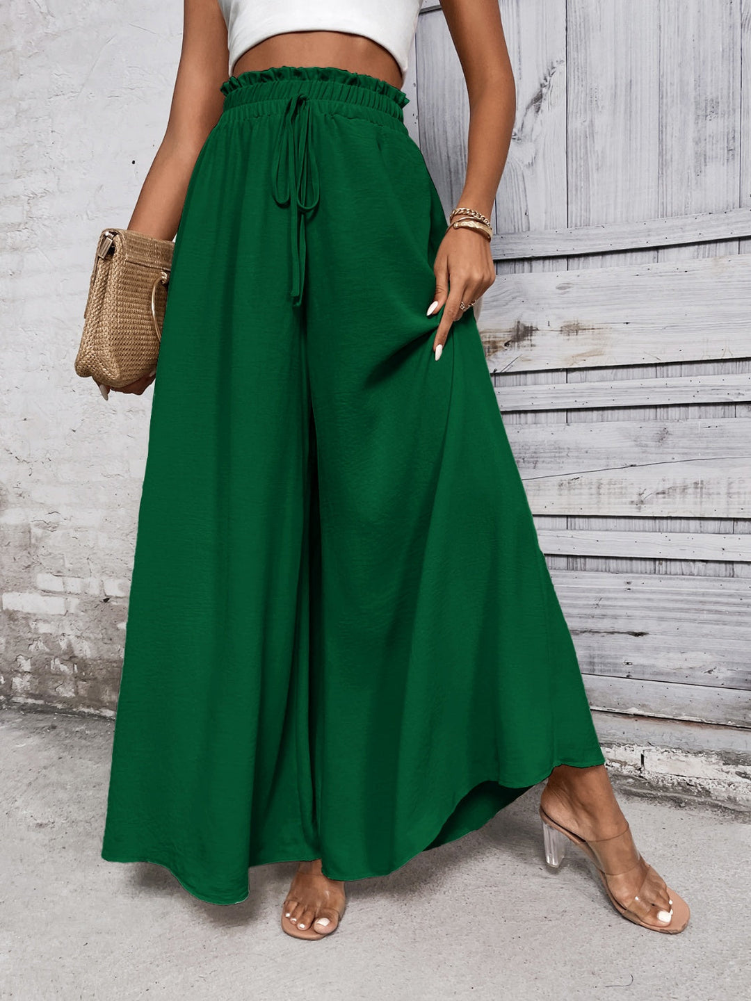 W&W Mode | Ärmelloses Pailletten Rundhals Mini Kleid