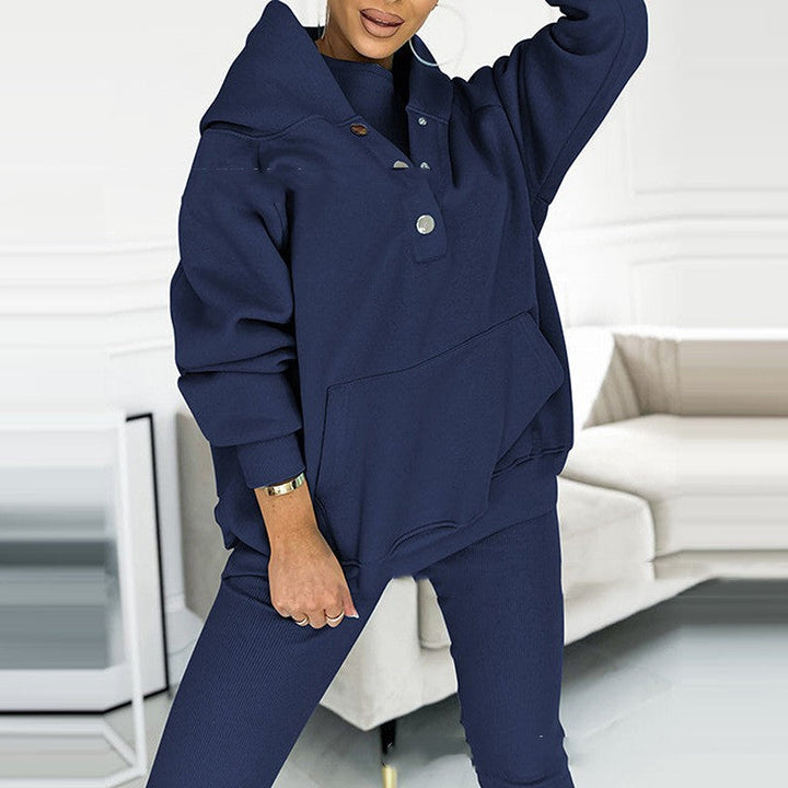 W&W Mode | 3-Teiliges Damen-Sportset Für Herbst Und Winter