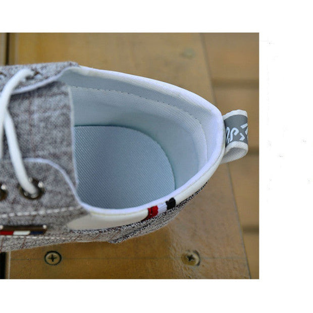 WW | Leichte Herren Leinen Segelschuhe