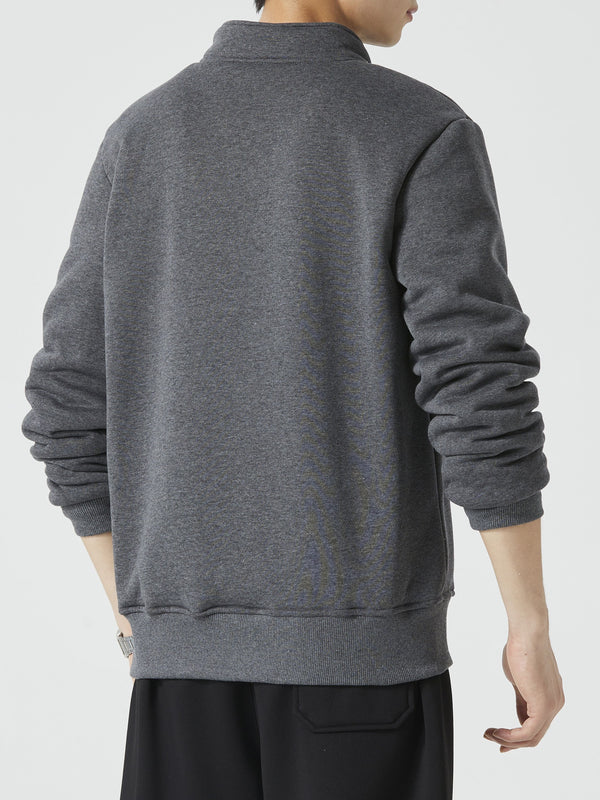 WW | Herren Pullover mit Stehkragen für Herbst Winter