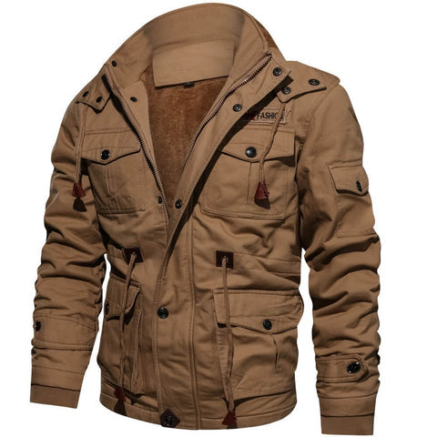 W&W Mode | Gefütterter Militärstil Mantel