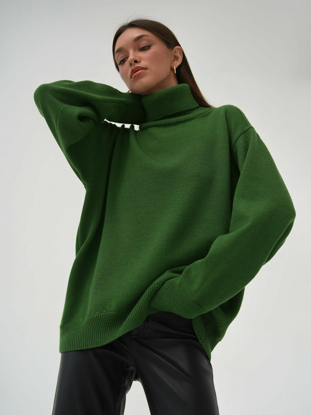 W&W Mode | Lieblicher Winter Hoher Kragen Pullover