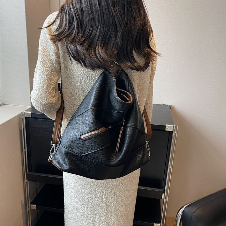 Lederimitat Tasche