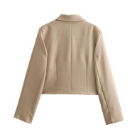 WW | Bomberjack Damen Kurzjacke mit Vier Fronttaschen und Minimalistischem Design