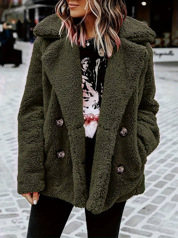 René | Luxus Teddyjacke für die kalte Saison