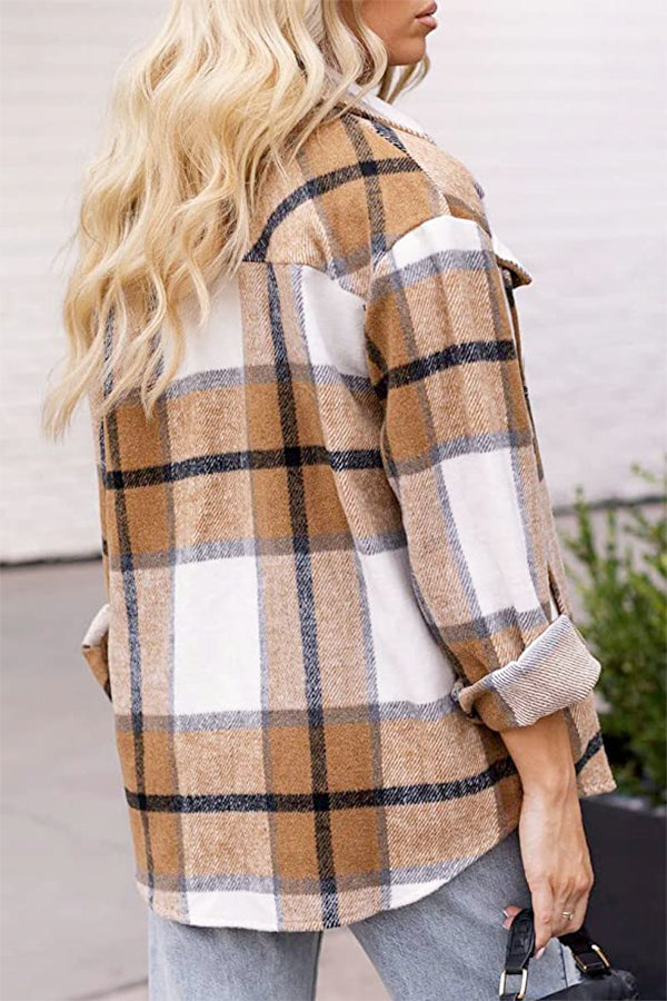 W&W Mode | Karierte Flanell Mit Langen Ärmeln