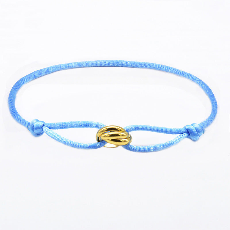 WW | Handgefertigtes Paar Edelstahl Diy Tragband