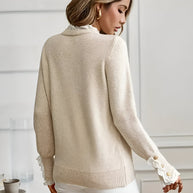 WW | Bequemer & Eleganter Pullover mit Knopfverschluss