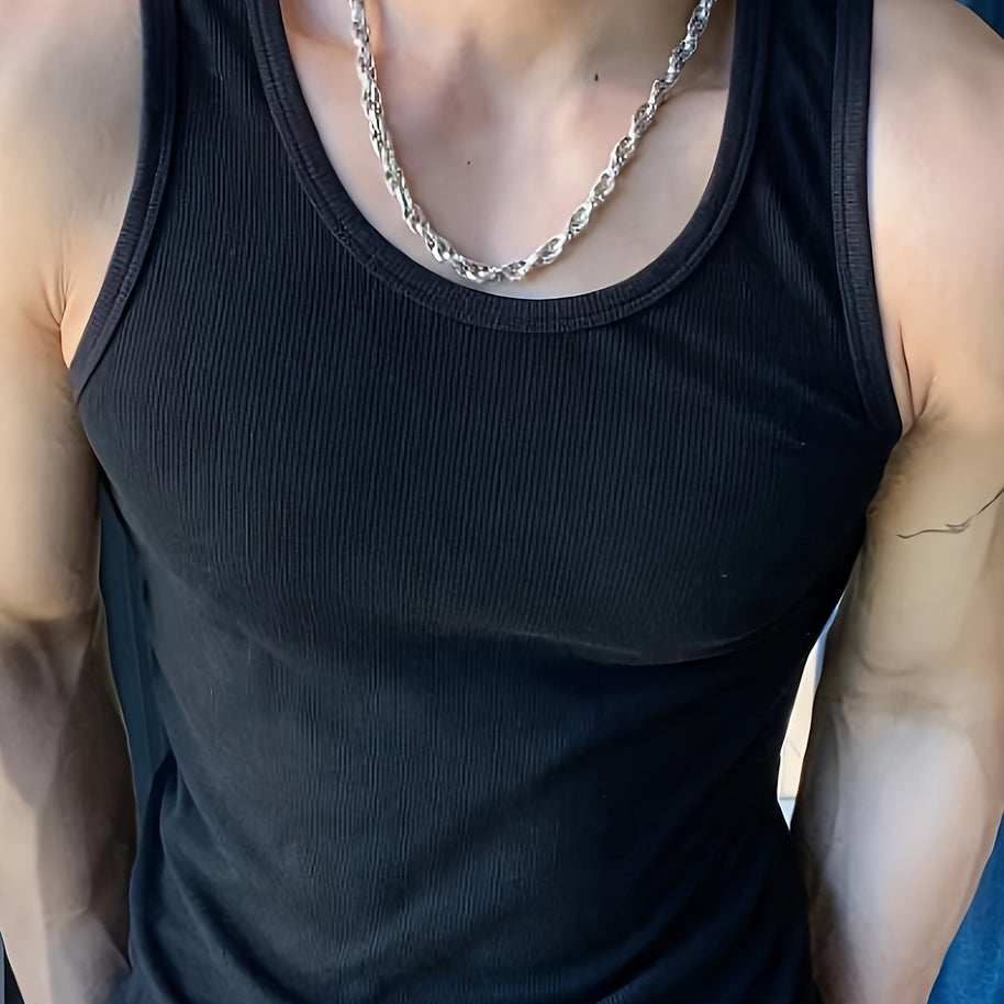 WW | Atmungsaktives Herren Tanktop Für Sommerliche Workouts