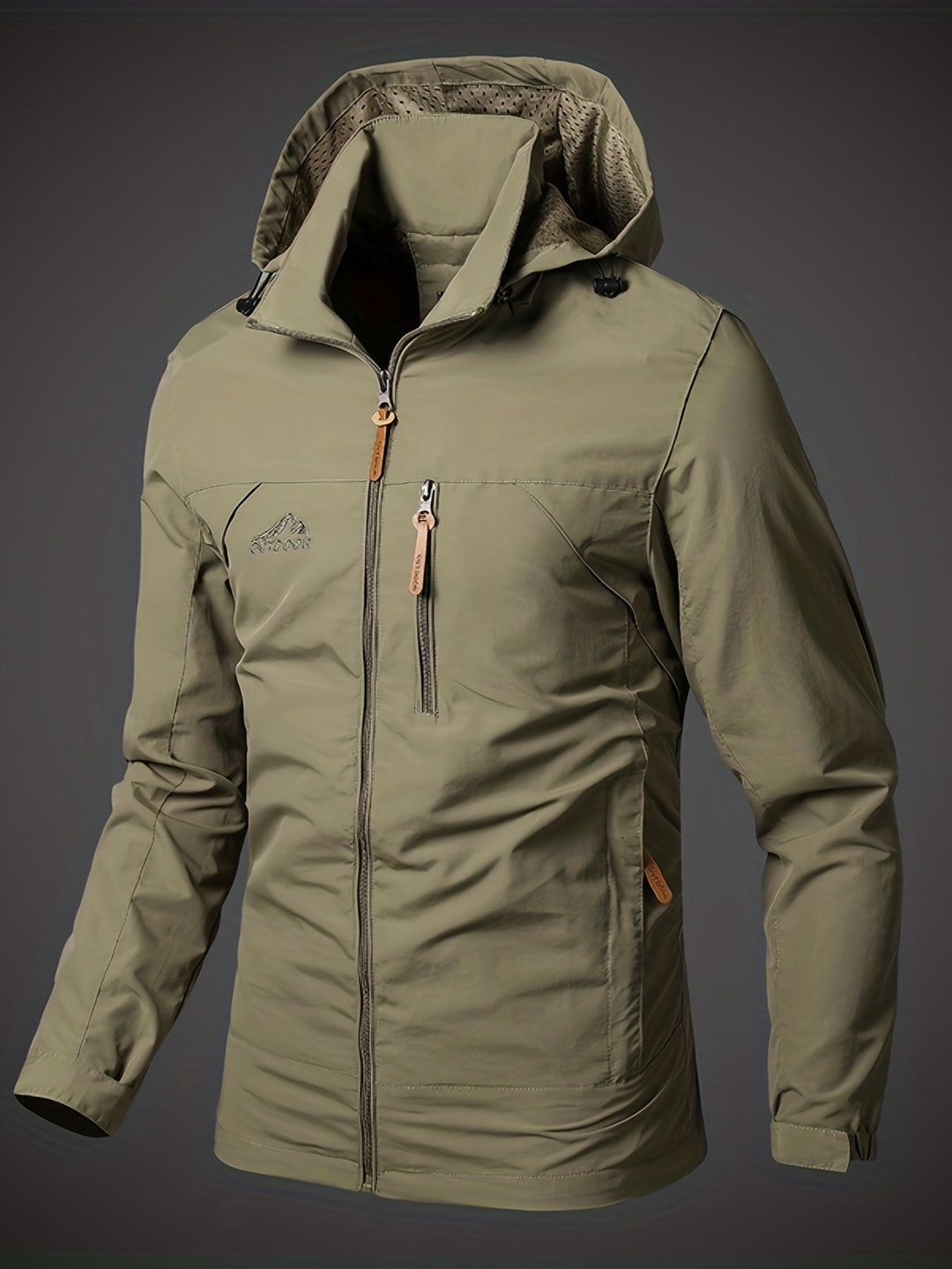 W&W Mode | Wasserabweisende Herren Softshelljacke Mit Kapuze