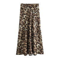 WW | Leopardenmuster Satinrock