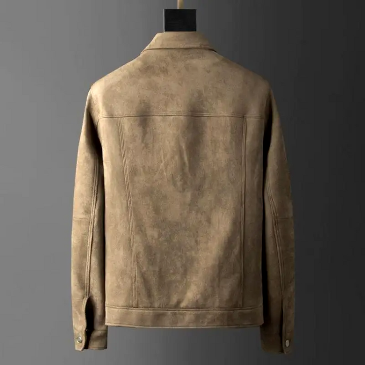 W&W Mode - Klassische Wildlederjacke