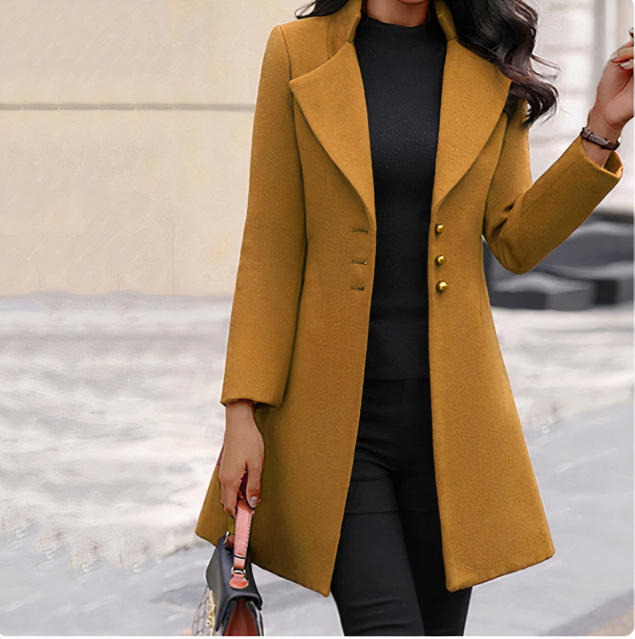 WW | Wolljacke Mit Langen Ärmeln