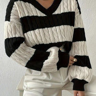 WW | Gestreifter Pullover