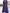 WW | Blaues, Schlichtes Midikleid Mit V-ausschnitt
