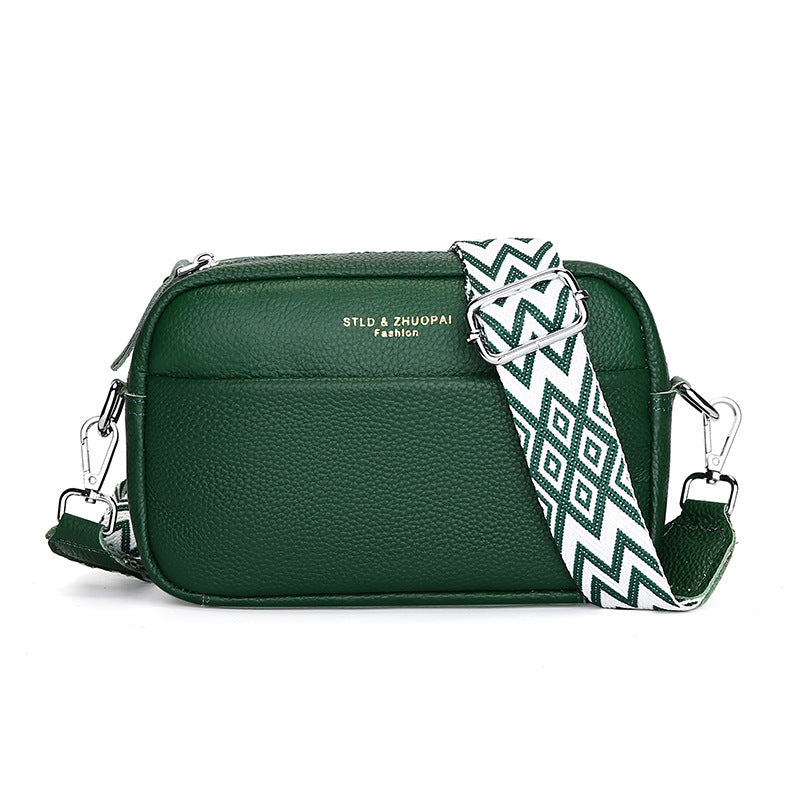 WW | Schlichte Schultertasche Aus Veganem Leder Im Kleinen Quadratischen Format
