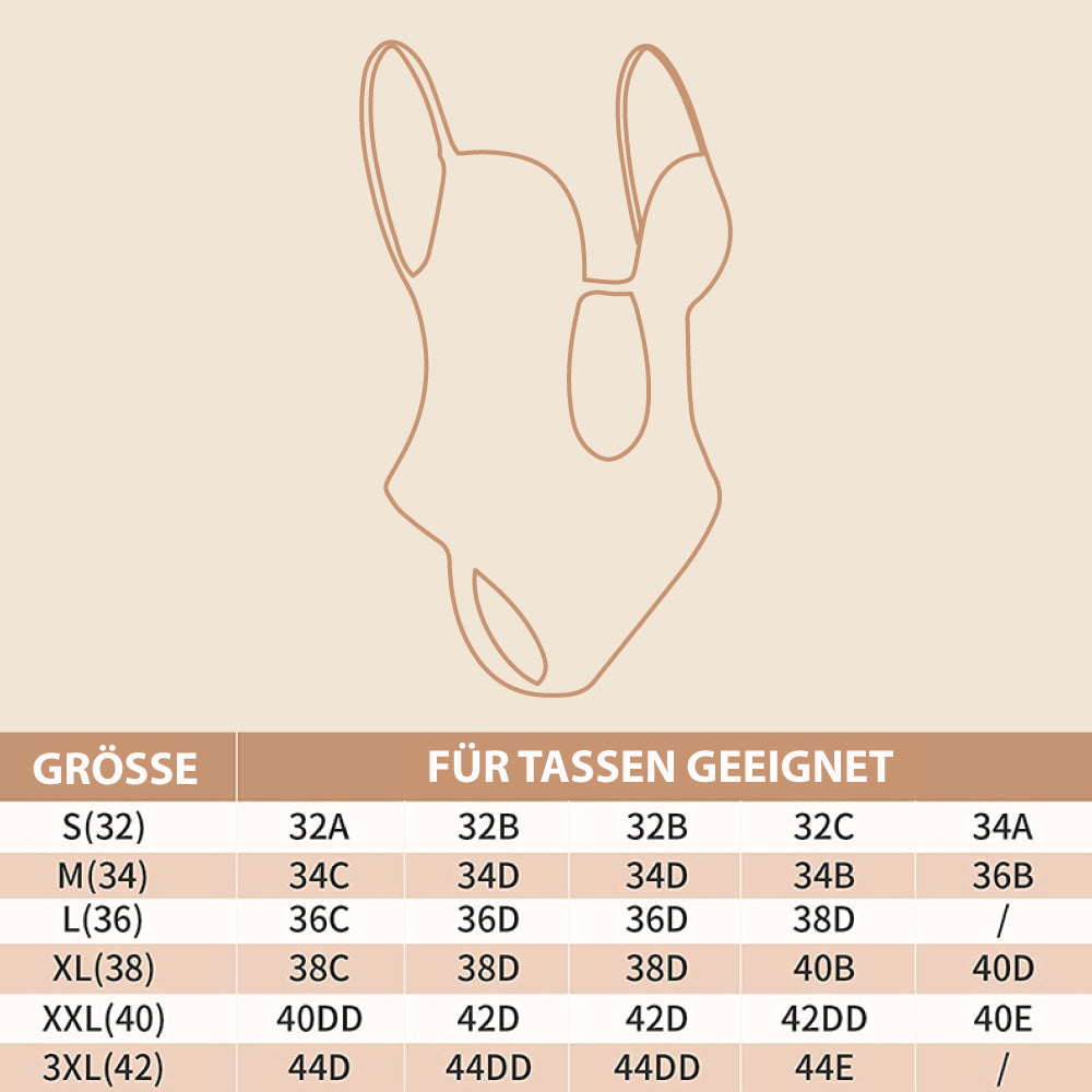 WW | Rückenfreier Bodysuit
