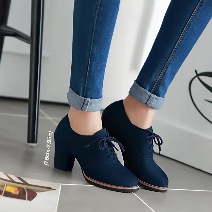 W&W Mode | Elegante Damen Pumps Mit Chunky Absatz