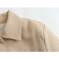 WW | Bomberjack Damen Kurzjacke mit Vier Fronttaschen und Minimalistischem Design