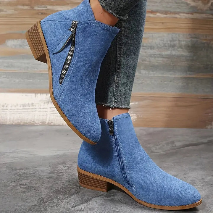 W&W Mode | Stylische Vegan Leder Stiefeletten