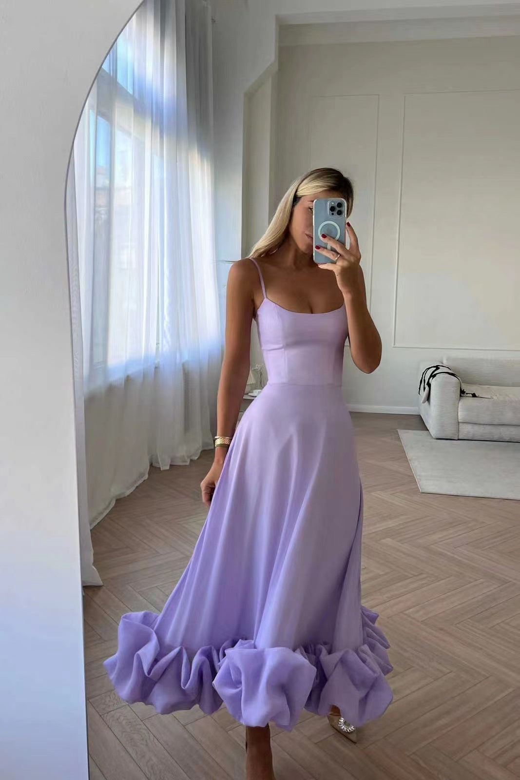 WW | Fließendes Maxi Kleid Elegant