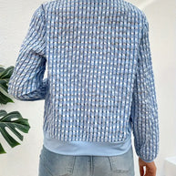 WW | Karierte Jacke mit Reißverschluss – Vielseitig und Stylisch