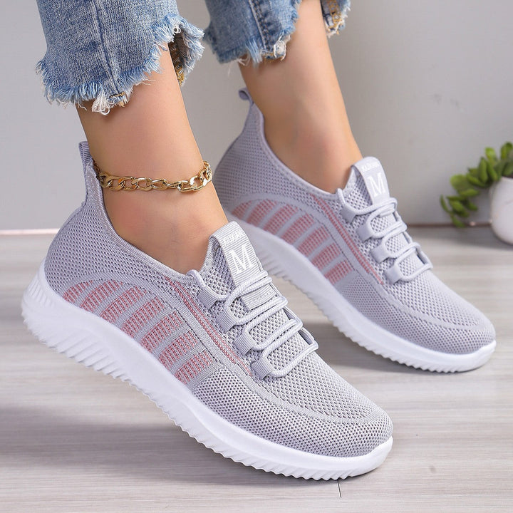W&W Mode | Damen Rund Zehen Ballerinas Sport Sneakers
