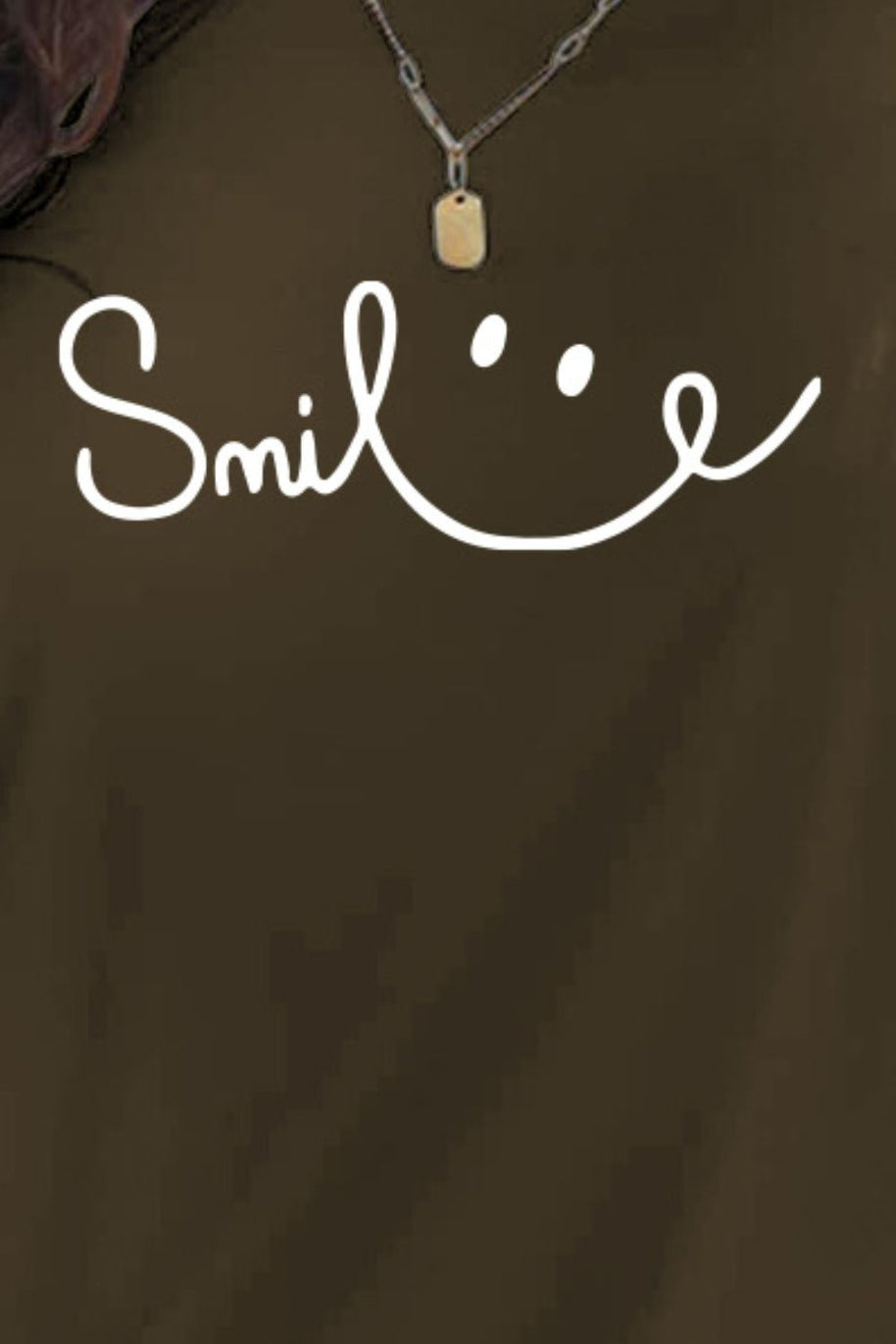 WW | Smile Rundhals Kurzarm T-Shirt