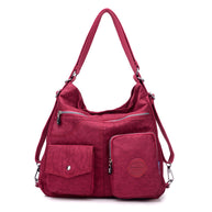 WW | Designer Handtasche Aus Wasserfestem Bylon Stoff Mit Großem Fassungsvermögen