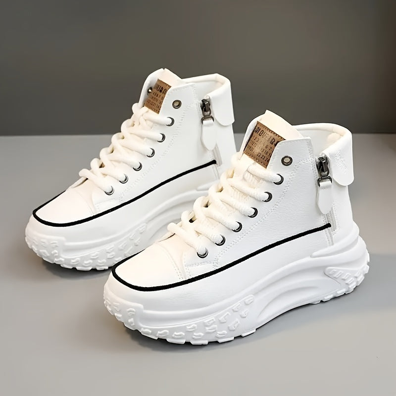 W&W Mode | Moderne Plattform Sneaker für Damen