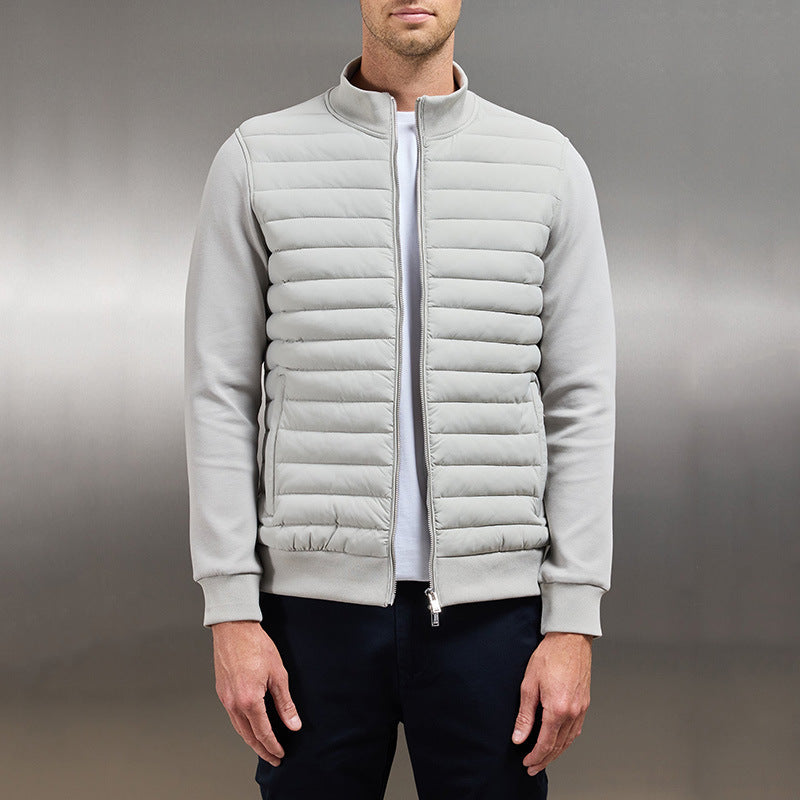 W&W Mode | Leichte Stehkragen Strickjacke Gefütterte Freizeitjacke Mit Reißverschluss Für Frühling & Herbst