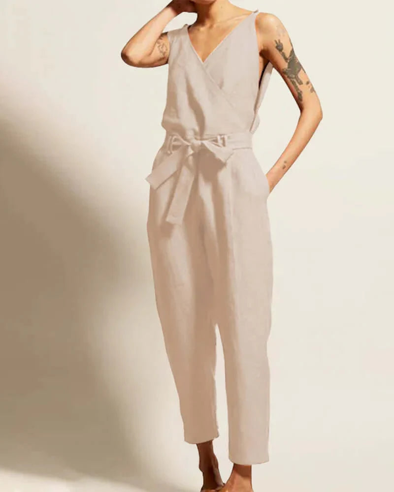 WW | Neck Ärmelloser Overall